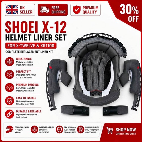 Shoei helmet accessories - shoei, x-12