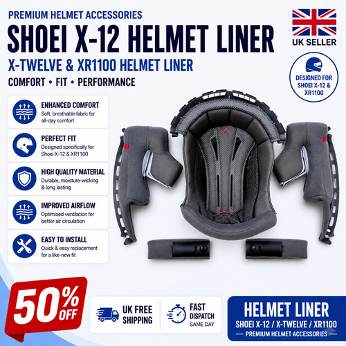 Shoei helmet accessories - x-12,