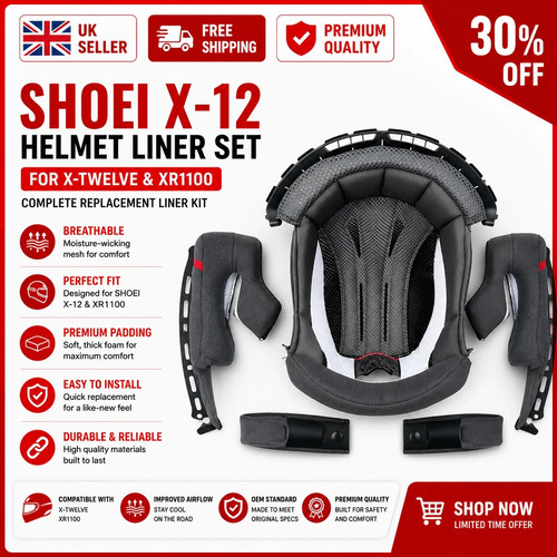Shoei spirit helmet liner - x-spiritⅡ,
